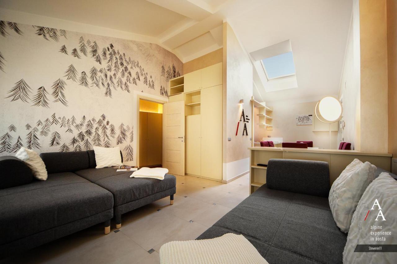 Alp Apartments Ski & Bike - Stevenin11 Aosta Dış mekan fotoğraf