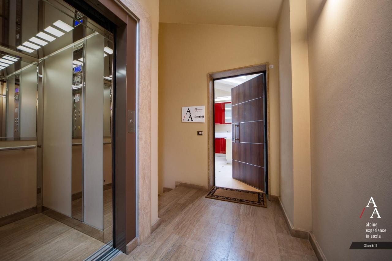 Alp Apartments Ski & Bike - Stevenin11 Aosta Dış mekan fotoğraf